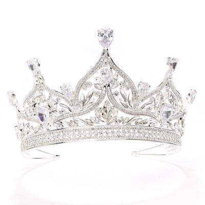 Crystal Tiara/Crown (Domes with large crystal tops)
